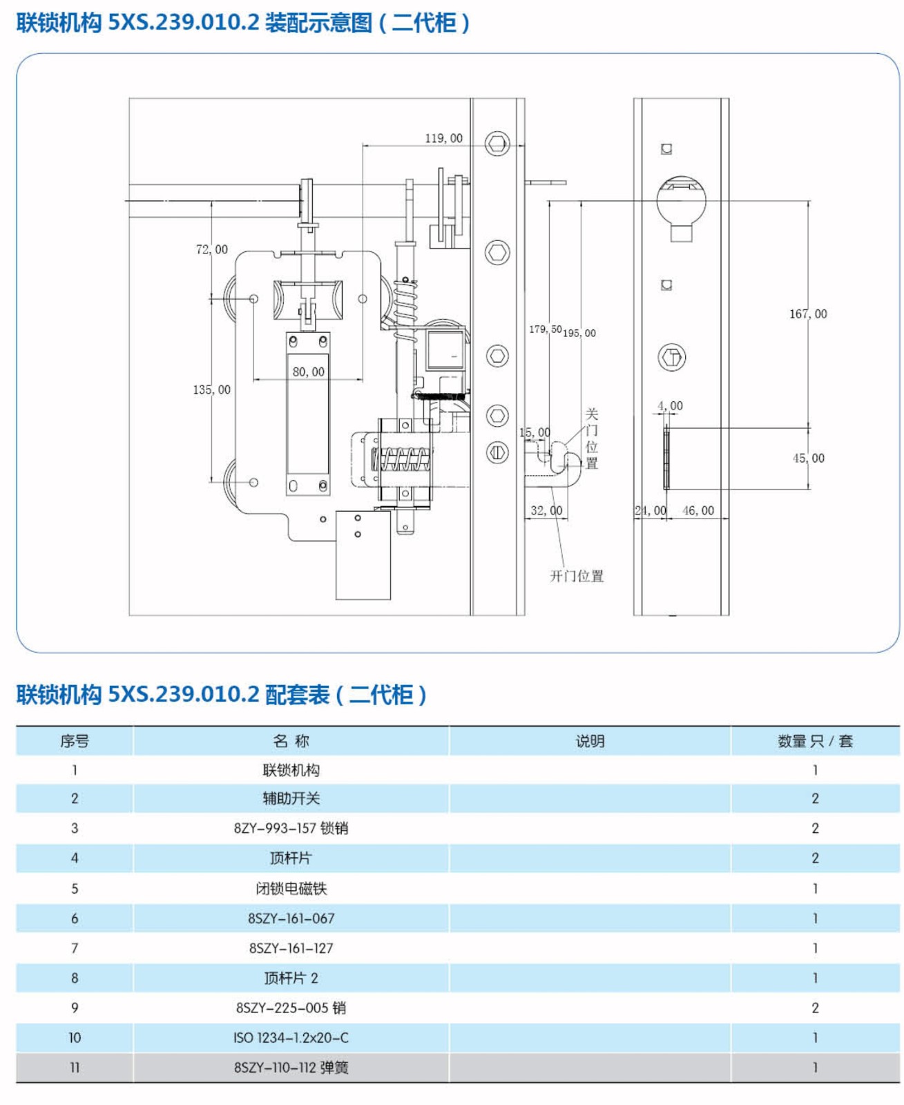 接地开关操作机构联锁装置