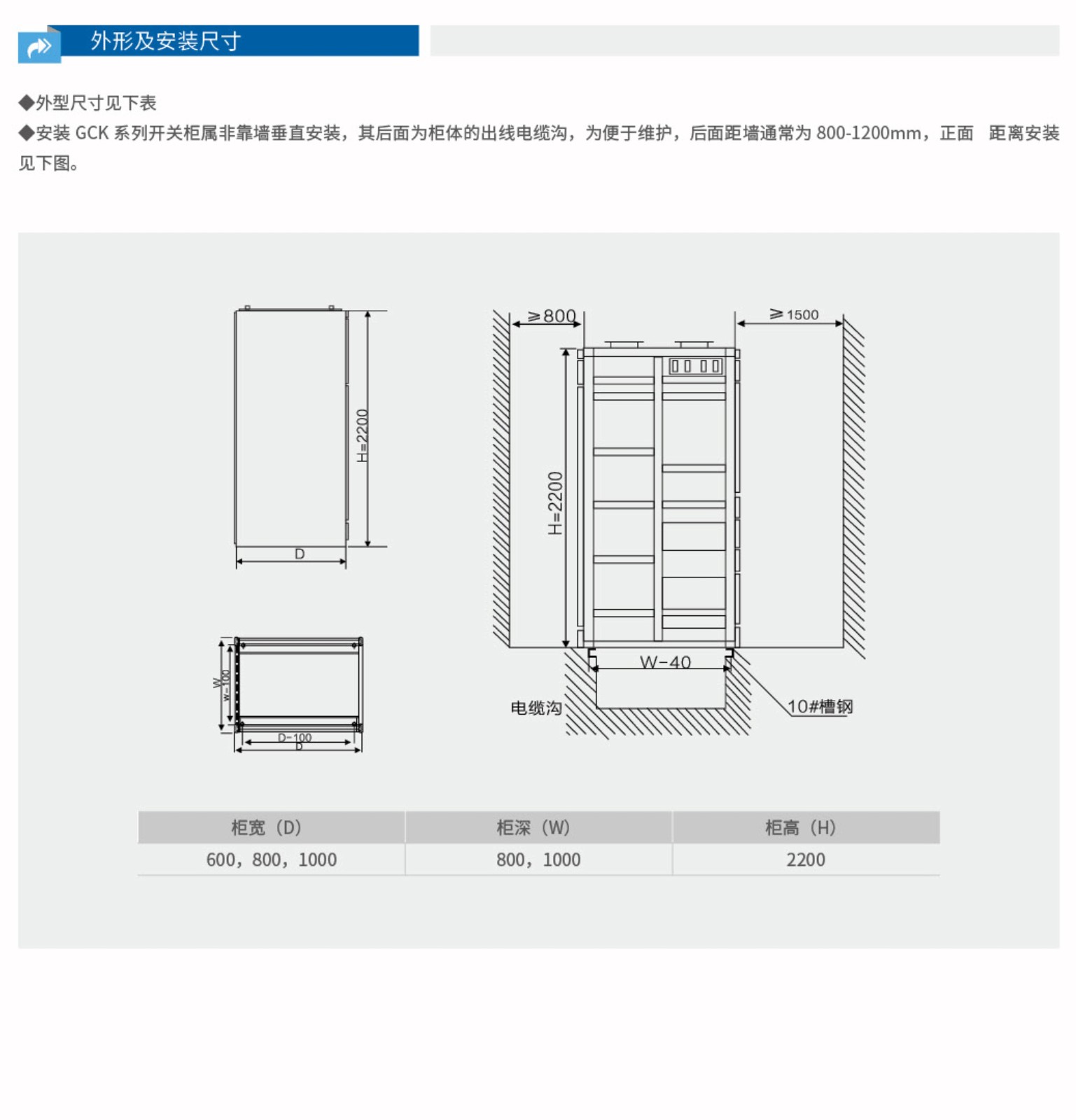 GCK低压抽出式开关柜