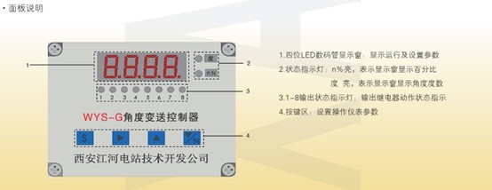 WYS-2-G角度变送控制器