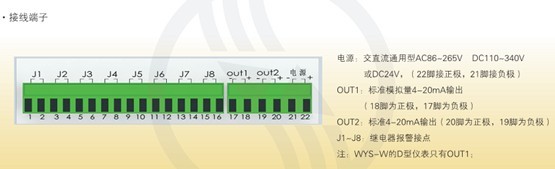 WYS-2-W位移变送控制器