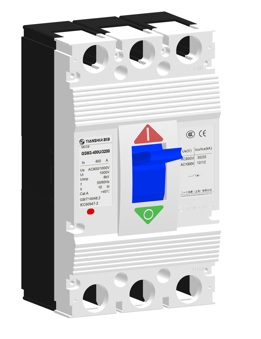 GSM3-250U-3高电压塑壳断路器