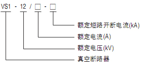 VS1(ZN63)-12系列户内高压真空断路器