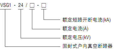 VSG1-24系列固封式户内高压真空断路器