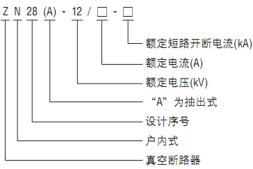 ZN28(A)-12系列户内高压真空断路器